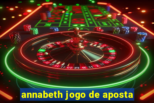 annabeth jogo de aposta